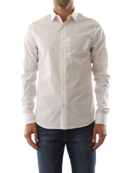 Calvin Klein męska Koszula  Fitted White ze sklepu dewear.pl w kategorii Koszule męskie - zdjęcie 121936877