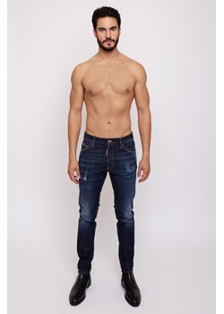 Dsquared2 - Granatowe jeansy męskie &quot;Cool Guy Jean&quot; S74LB0767 ze sklepu outfit.pl w kategorii Jeansy męskie - zdjęcie 122310699