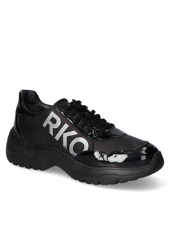Czarne Sneakersy Ryłko 0ERK8 Damskie 0ERK8 4RLF ze sklepu Arturo-obuwie w kategorii Buty sportowe damskie - zdjęcie 122319869
