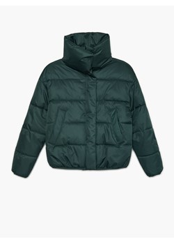 Cropp - Pikowana kurtka puffer - zielony ze sklepu Cropp w kategorii Kurtki damskie - zdjęcie 122345828