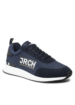 Sneakersy John Richmond - 12204/CP C Dark Blue ze sklepu eobuwie.pl w kategorii Buty sportowe męskie - zdjęcie 122927908