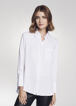 Koszula damska biała Ochnik elegancka bawełniana 