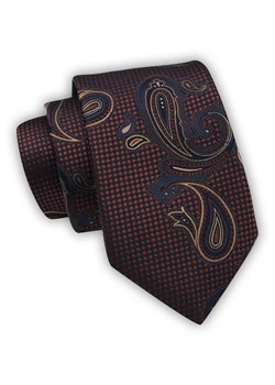 Krawat Alties (7 cm) - Miedziano Brązowy, Wzór Paisley KRALTS0551 ze sklepu JegoSzafa.pl w kategorii Krawaty - zdjęcie 123136698