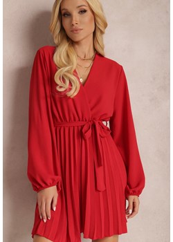 Czerwona Sukienka Laeroinne ze sklepu Renee odzież w kategorii Sukienki - zdjęcie 123137467