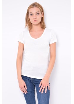 t-shirt damski calvin klein jeans zw0zw01340 biały ze sklepu Royal Shop w kategorii Bluzki damskie - zdjęcie 123341577