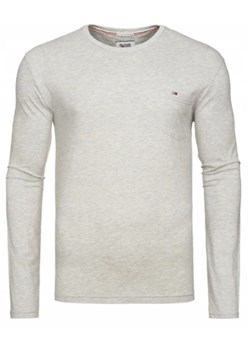 Longsleeve Koszulka Męska Tommy  Hilfiger Gray ze sklepu dewear.pl w kategorii T-shirty męskie - zdjęcie 123356365