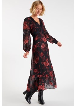 Wzorzysta sukienka midi ze sklepu MONNARI w kategorii Sukienki - zdjęcie 123609517