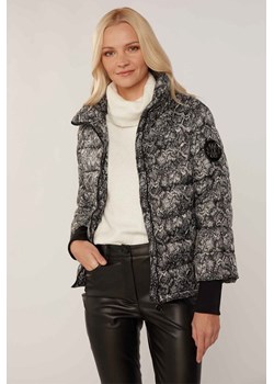Wzorzysta kurtka z pikowaniem ze sklepu MONNARI w kategorii Kurtki damskie - zdjęcie 123609888