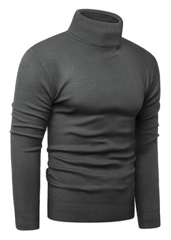 Sweter/golf 2400 - antracyt ze sklepu Risardi w kategorii Swetry męskie - zdjęcie 123700178