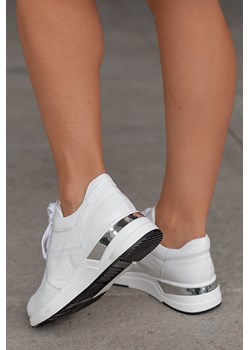 Białe sneakersy Tenor ze sklepu saway w kategorii Buty sportowe damskie - zdjęcie 123708646