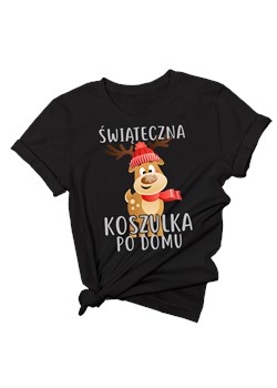 świąteczna damska koszulka ze sklepu Time For Fashion w kategorii Bluzki damskie - zdjęcie 123849236