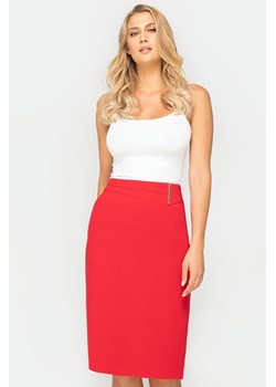 Spódnica czerwona ze sklepu Tomasz Sar w kategorii Spódnice - zdjęcie 124050777