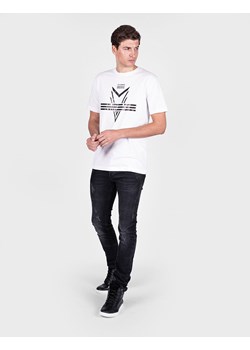 Les Hommes T-shirt &quot;Darts&quot; | LJT204-700P | Darts | Biały ze sklepu ubierzsie.com w kategorii T-shirty męskie - zdjęcie 124200169