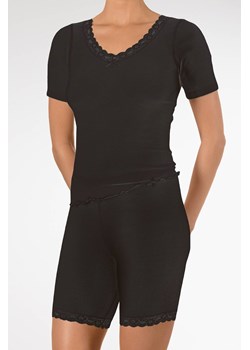 Koszulka damska wełniana Nina Von C czarna 29460846 ze sklepu piubiu_pl w kategorii Bluzki damskie - zdjęcie 124573478