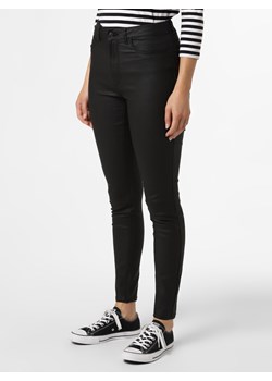Noisy May Spodnie Kobiety czarny jednolity ze sklepu vangraaf w kategorii Spodnie damskie - zdjęcie 124596098