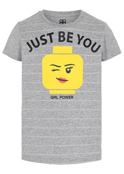 T-shirt chłopięce Legowear szary z krótkim rękawem 