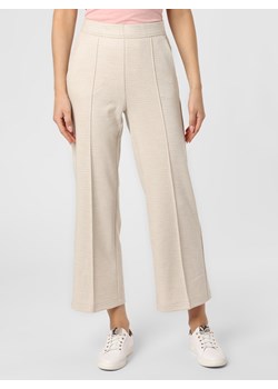 Cambio Spodnie Kobiety wełna ze strzyży beżowy wzorzysty ze sklepu vangraaf w kategorii Spodnie damskie - zdjęcie 124664888