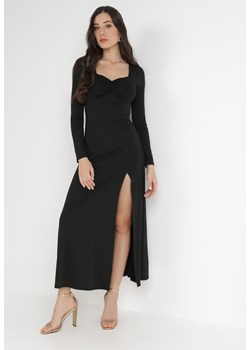 Czarna Sukienka Hippeira ze sklepu Born2be Odzież w kategorii Sukienki - zdjęcie 124709527