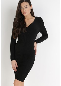 Czarna Sukienka Thelosa ze sklepu Born2be Odzież w kategorii Sukienki - zdjęcie 124932106