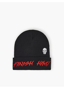 Cropp - Czapka beanie Mortal Kombat - czarny ze sklepu Cropp w kategorii Czapki zimowe męskie - zdjęcie 125142989