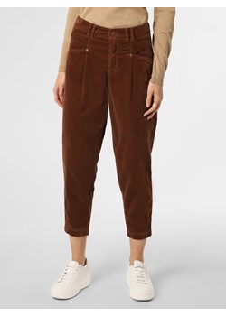 Rosner Spodnie Kobiety Sztruks nugatowy jednolity ze sklepu vangraaf w kategorii Spodnie damskie - zdjęcie 125191788