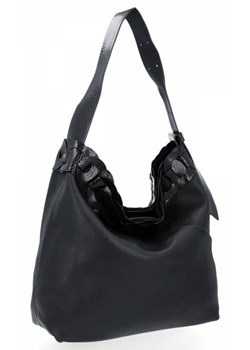 Uniwersalna Torebka Damska Potri Czarna (kolory) ze sklepu PaniTorbalska w kategorii Torby Shopper bag - zdjęcie 125251108