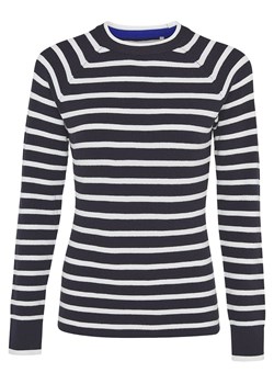 Sweter w kolorze granatowo-białym ze sklepu Limango Polska w kategorii Swetry damskie - zdjęcie 125416167
