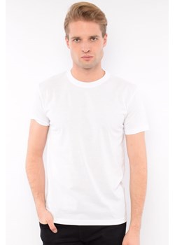 t-shirt basic koszulka męska di selentino biała ze sklepu Royal Shop w kategorii T-shirty męskie - zdjęcie 125503719