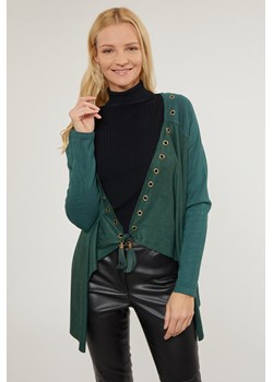 Sweter z asymetrycznym przodem ze sklepu MONNARI w kategorii Swetry damskie - zdjęcie 125506275