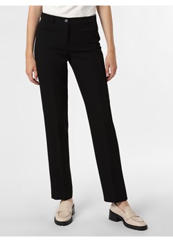 TONI Spodnie Kobiety Sztuczne włókno czarny jednolity ze sklepu vangraaf w kategorii Jeansy damskie - zdjęcie 125538686
