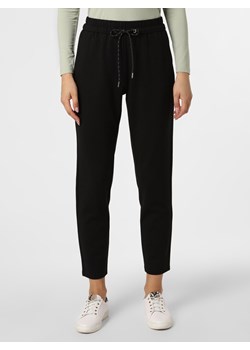 s.Oliver Damskie spodnie dresowe Kobiety Sztuczne włókno czarny jednolity ze sklepu vangraaf w kategorii Spodnie damskie - zdjęcie 125538787