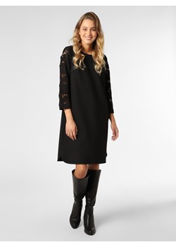 BOSS Sukienka damska Kobiety Sztuczne włókno czarny jednolity ze sklepu vangraaf w kategorii Sukienki - zdjęcie 125539878