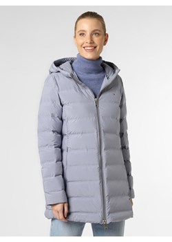 Tommy Hilfiger - Damski płaszcz pikowany, niebieski ze sklepu vangraaf w kategorii Kurtki damskie - zdjęcie 125570656