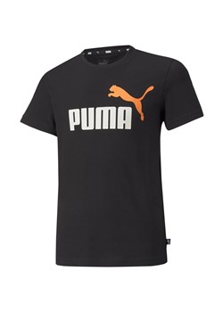 T-shirt chłopięce Puma czarny 