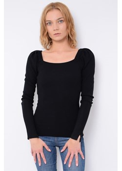 sweter damski liu jo wf1426 ma49i czarny ze sklepu Royal Shop w kategorii Swetry damskie - zdjęcie 125750675