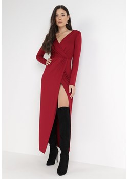 Czerwona Sukienka Mellona ze sklepu Born2be Odzież w kategorii Sukienki - zdjęcie 125777569