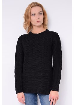 sweter damski silvian heach pga21720ma czarny ze sklepu Royal Shop w kategorii Swetry damskie - zdjęcie 125789506