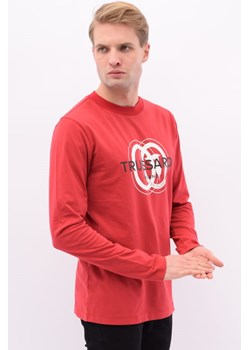 T-shirt męski Trussardi młodzieżowy z długim rękawem 