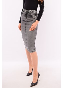 spódnica damska pepe jeans pl900946 ciemnoszara ze sklepu Royal Shop w kategorii Spódnice - zdjęcie 125976447