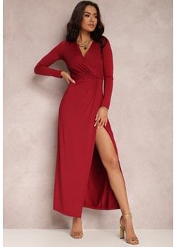 Czerwona Sukienka Agathelle ze sklepu Renee odzież w kategorii Sukienki - zdjęcie 126085639