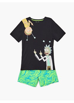 Cropp - Piżama Rick and Morty - czarny ze sklepu Cropp w kategorii Piżamy męskie - zdjęcie 126128606