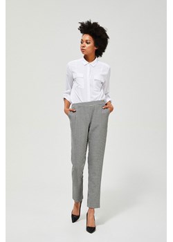 Spodnie w pepitkę ze sklepu Moodo.pl w kategorii Spodnie damskie - zdjęcie 126157975