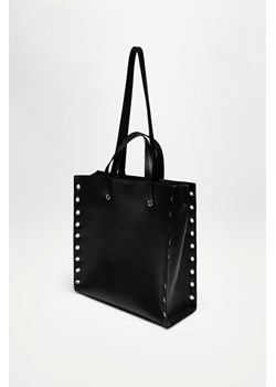 Torba z metalowymi detalami ze sklepu Moodo.pl w kategorii Torby Shopper bag - zdjęcie 126160278