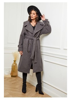 Płaszcz przejściowy w kolorze szarym ze sklepu Limango Polska w kategorii Płaszcze damskie - zdjęcie 126173725