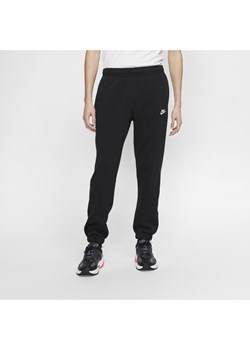 Spodnie męskie Nike Sportswear Club Fleece - Czerń ze sklepu Nike poland w kategorii Spodnie męskie - zdjęcie 126287148