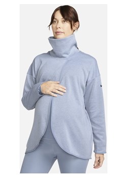 Niebieska bluza ciążowa Nike 