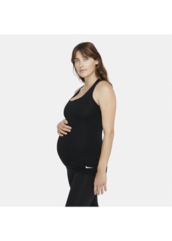 Damska ciążowa koszulka bez rękawów Nike Dri-FIT (M) - Czerń ze sklepu Nike poland w kategorii Bluzki ciążowe - zdjęcie 126288336