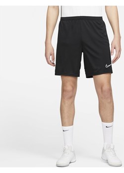 Męskie dzianinowe spodenki piłkarskie Nike Dri-FIT Academy - Czerń ze sklepu Nike poland w kategorii Spodenki męskie - zdjęcie 126289958
