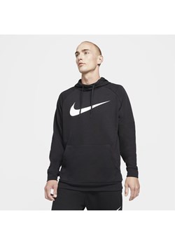 Męska bluza treningowa z kapturem Nike Dri-FIT - Czerń ze sklepu Nike poland w kategorii Bluzy męskie - zdjęcie 126290299