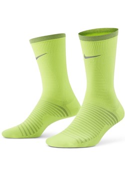 Klasyczne skarpety do biegania Nike Spark Lightweight - Żółć ze sklepu Nike poland w kategorii Skarpetki męskie - zdjęcie 126291045